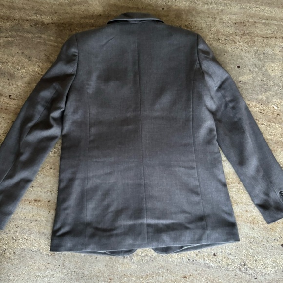 Abercrombie Midweight Classic Blazer Size Xsmall Dark Grey - Picture 8 of 9